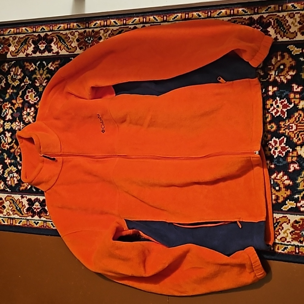 Orange fleece